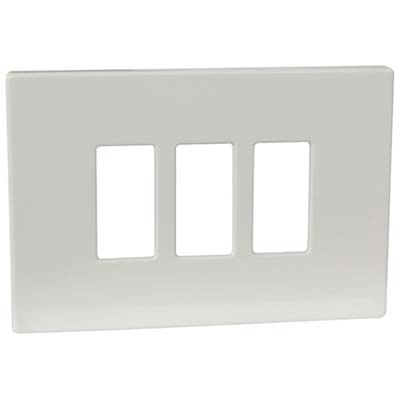 PLACCA COPRIFRUTTI VENUS MARLANVIL - RESINA AVORIO POSTI 3 MM 115X80
