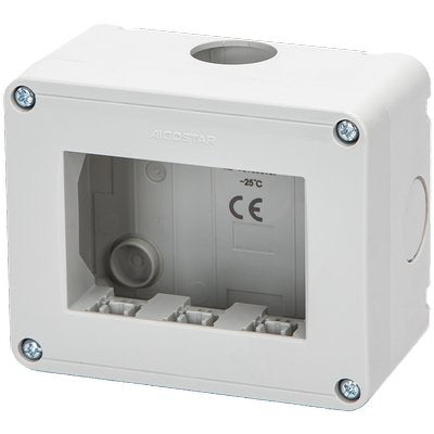 INVOLUCRO A PARETE IP40 - POSTI 3 MM 101X83 H.MM 55 X ABM