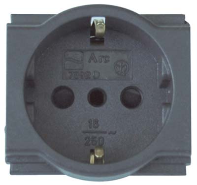 PRESA SCHUKO + SICUREZZA ARC MARLANVIL - VOLT 250 A 10/16 2P+T