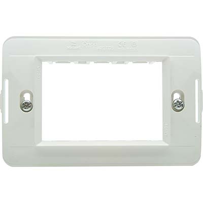 SUPPORTO FRUTTI AQUA MARLANVIL - PC BIANCO POSTI 3