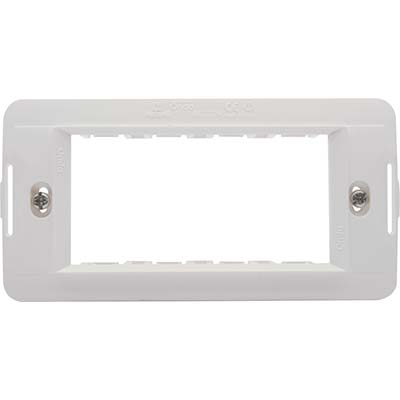 SUPPORTO FRUTTI AQUA MARLANVIL - PC BIANCO POSTI 4