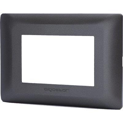 PLACCA COPRIFRUTTI ABM - NERO POSTI 3 MM 120X85