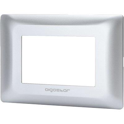PLACCA COPRIFRUTTI ABM - ARGENTO POSTI 3 MM 120X85