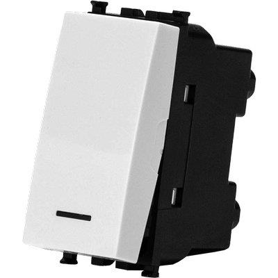 PULSANTE UNIPOLARE AVP - BIANCO VOLT 250 A 16