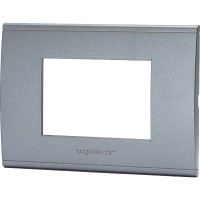 PLACCA COPRIFRUTTI ABL - GRIGIO SCURO POSTI 3 MM 120X85