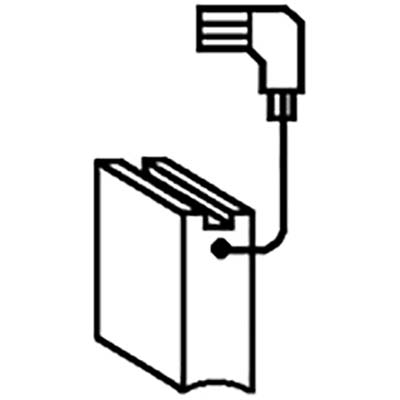 CARBONCINO BOSCH Z0199.01 PORTA - GRAFITE MM 5X 8 H.MM 19 CF=PZ 2
