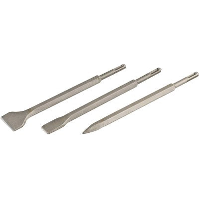 SCALPELLO MARTELLO SDS PLUS KIT EINHELL - SCALPELLO + PALETTA + PUNTA MM 250 CF=PZ 3