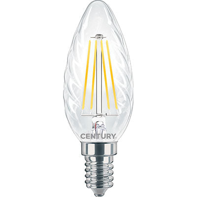LAMPADA WIRE LED TORTIGLIONE INCANTO CENTURY - CALDA VOLT 230 WATT 4 LUMEN 470 E14