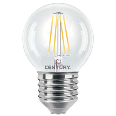LAMPADA WIRE LED SFERA INCANTO CENTURY - CALDA VOLT 230 WATT 6 LUMEN 806 E27