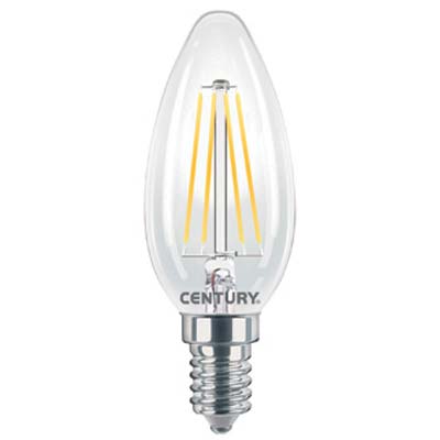 LAMPADA WIRE LED OLIVA INCANTO CENTURY - CALDA VOLT 230 WATT 6 LUMEN 806 E14