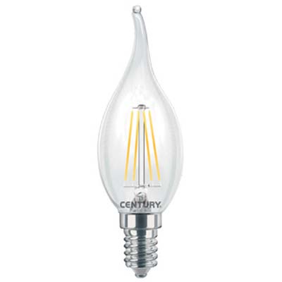 LAMPADA WIRE LED FIAMMA INCANTO CENTURY - CALDA VOLT 230 WATT 4 LUMEN 470 E14