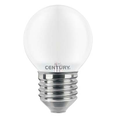 LAMPADA WIRE LED SFERA INCANTO SATEN CENTURY - CALDA VOLT 230 WATT 4 LUMEN 470 E27