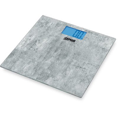 BILANCIA PESAPERSONE DIGITALE ZHS810 ZEPHIR - PIETRA CM 30 KG 150 1XCR2032 NON INCLUSA