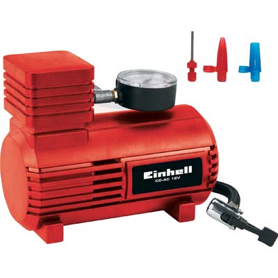 COMPRESSORE AC AUTO CC-AC 12V EINHELL - ALIMENTAZIONE VOLT 12