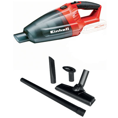ASPIRATORE BATTERIA TE-VC 18 LI SOLO EINHELL - VOLT 18 X-CHANGE SOLO CORPO MACCHINA