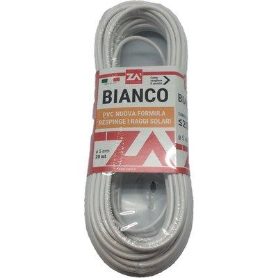 CAVETTO ACCIAIO OTTONATO BIANCO - MM 4,5 MT 20
