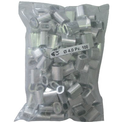 MORSETTO X FILO NYOFIL WORKIT - ALLUMINIO MM 4