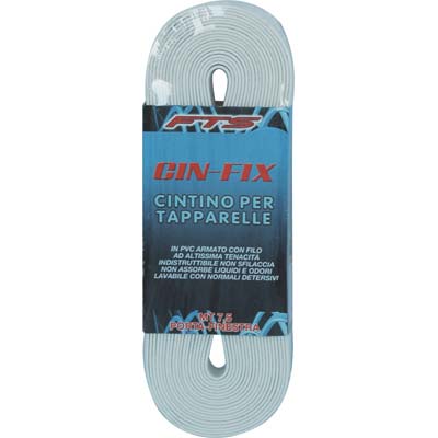 CINTINO AVVOLGIBILI PVC BIANCO - MM 22 MT  7,5