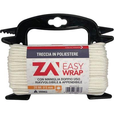 CORDA TRECCIA NYLON SELF - 1 CALZA AD AGHI D.MM  6 L.MT 20