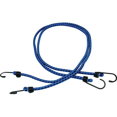 CORDA ELASTICA + GANCI METALLO SELF EFFE - MM 8 L.CM 100 CF=PZ 2