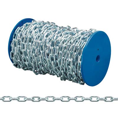 CATENA GENOVESE KRONE AREF - BOBINA PLT N° 26=MM 7,5 MT 25