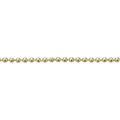 CATENA A PERLINE - OTTONATA D.MM 3,6 MT 25