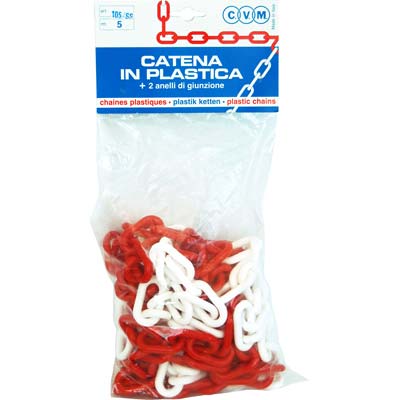 CATENA SEGNALETICA - PLT BIANCO/ROSSO D.MM 6 ML 5
