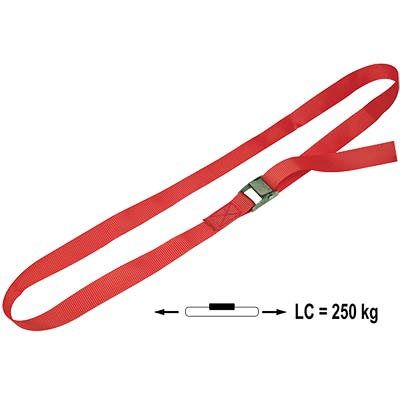 CINGHIA AD ANELLO EFFE - L.MT 1,5 H.MM 25 KG 250
