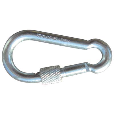 MOSCHETTONE SICUREZZA A VITE ZINCATO - MM 10 L.MM 100