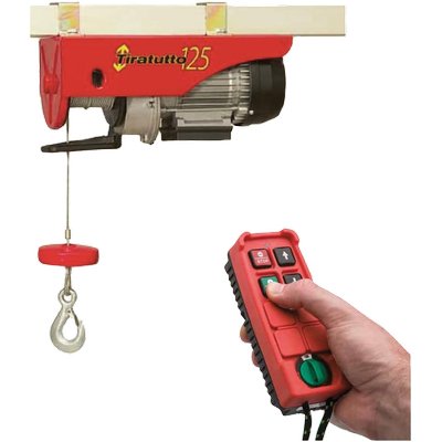 PARANCO ELETTRICO TIRATUTTO TT 125 TS EUROPEA - + RADIOCOMANDO WATT 450 MT 11 KG 125/200