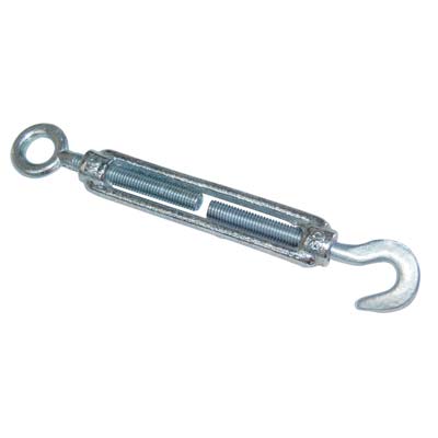 TENDITORE OCCHIOLO E GANCIO ZINCATO WORKIT - M8 O.MM 11 A.MM 10