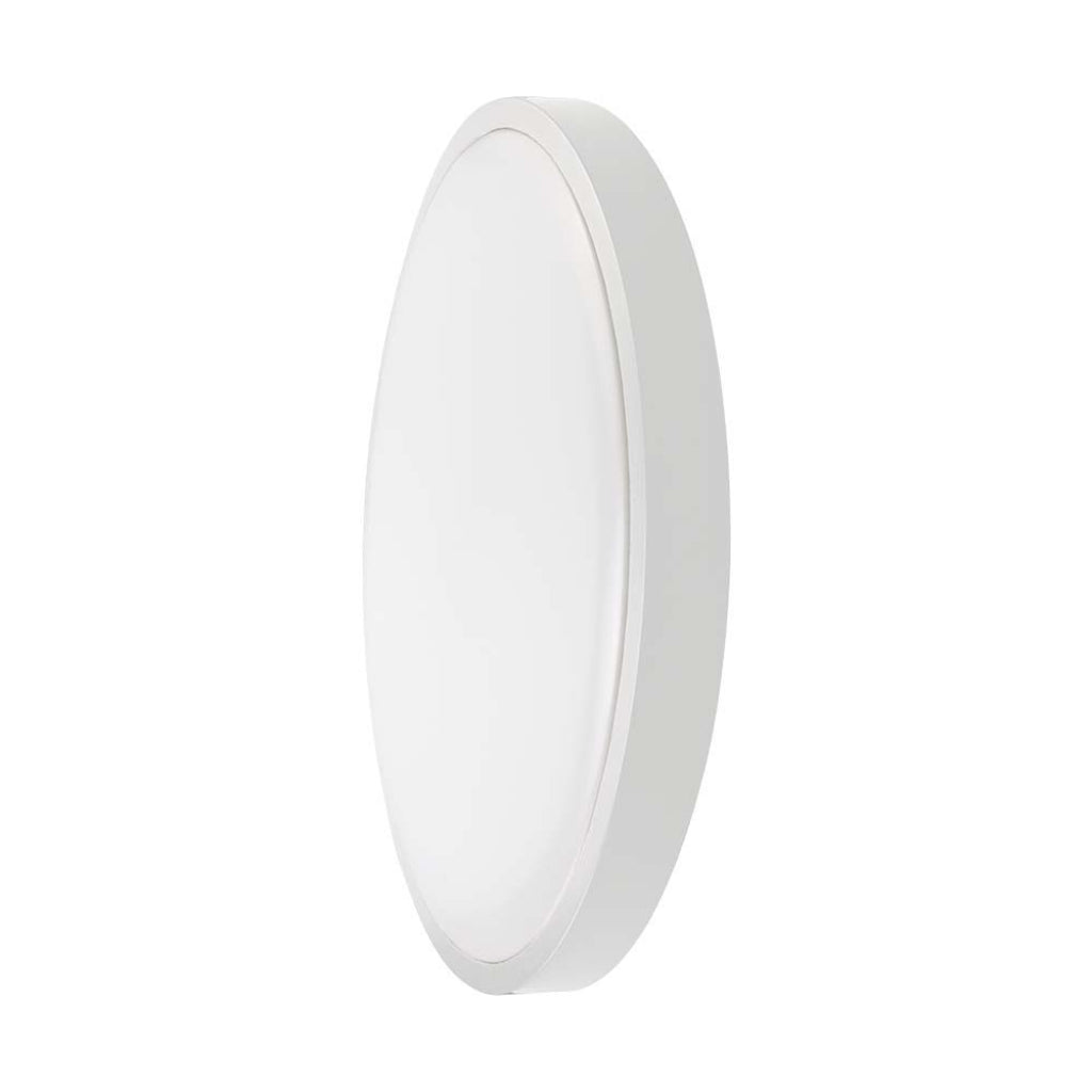18W LED Dome Light SAMSUNG Chip3000K Round White Frame IP44