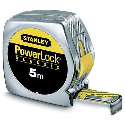 FLESSOMETRO POWERLOCK STANLEY - NASTRO MM 25 ML  5 1-33-195