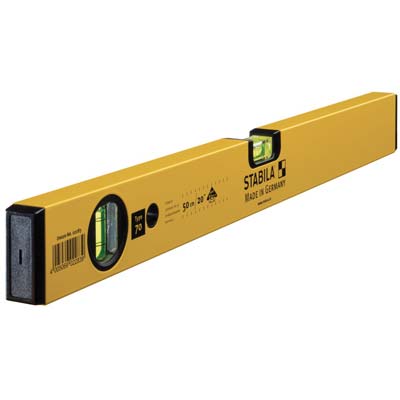 LIVELLA A BOLLA 70 STABILA - ALLUMINIO BOLLE 2 CM  40