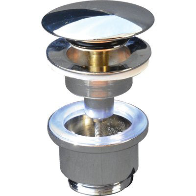 PILETTA CLIC CLAC LAVABO BIDET - ZAMA CROMATO 1"1/4M
