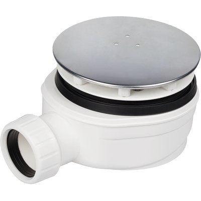 PILETTA DOCCIA SIFONATA RIBASSATA - PP INOX H.MM 60 1"1/2