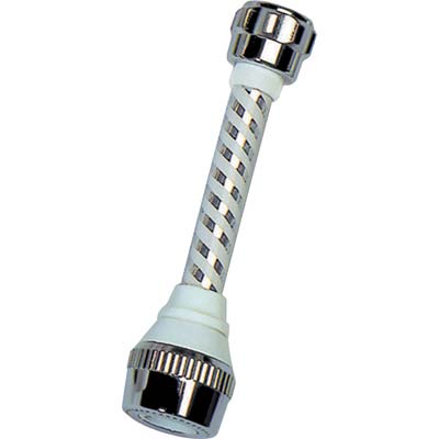 DOCCETTA AERATORE PROLUNGATA SPIRALE BIFLEX - CM 14 F22X1
