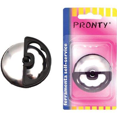 TAPPO PILETTA + MANIGLIA PRONTY - PVC/INOX MM 52