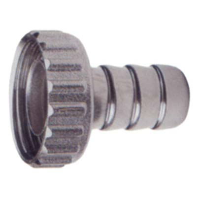 PORTAGOMMA + GHIERA X RUBINETTO STARS - OTTONE CROMATO 1"1/4+1"