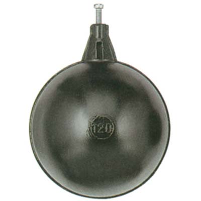 SFERA RUBINETTO A GALLEGGIANTE ASOLATA - MOPLEN MM 150 TONDA