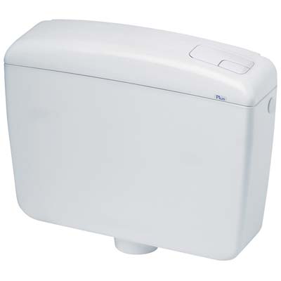 CASSETTA SCARICO ESTERNA PLUS 2 CR - ABS DOPPIO SCARICO LT 7 CM 44X12 H.CM 31