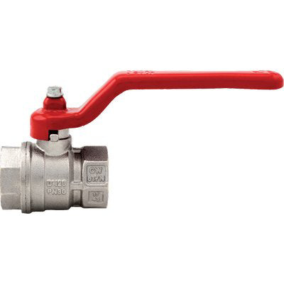 VALVOLA SFERA NORMALE FF LEVA VIENNA 116 ITAP - OTTONE NICHELATO 1"1/4F