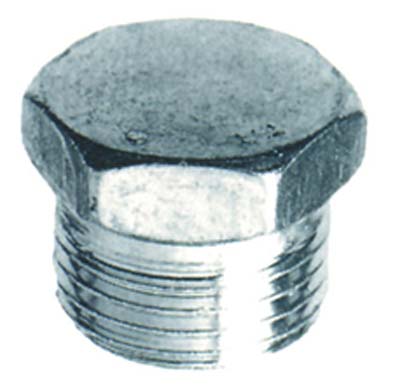 TAPPO M ESAGONALE ACCIAIO ZINCATO 292Z OTER - 3/4M