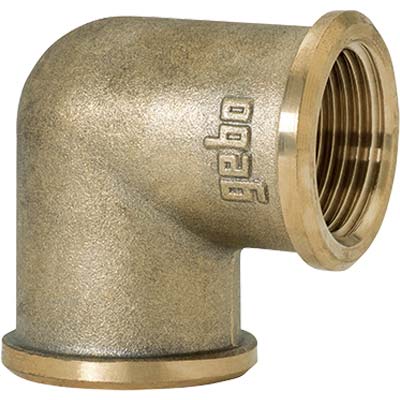 GOMITO FF OTTONE 90 GEBO - 3/4F