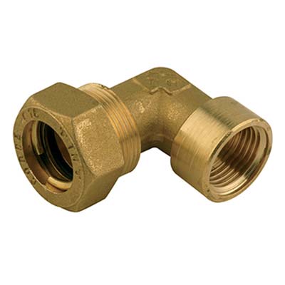 GOMITO STRINGITUBO FILETTO FEMMINA X RAME - OTTONE MM 10X1/2F
