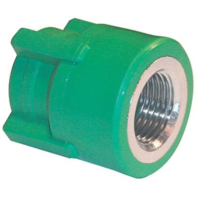 MANICOTTO PPR A SALDARE FILETTO FEMMINA - VERDE/OTTONE MM 25X1/2F