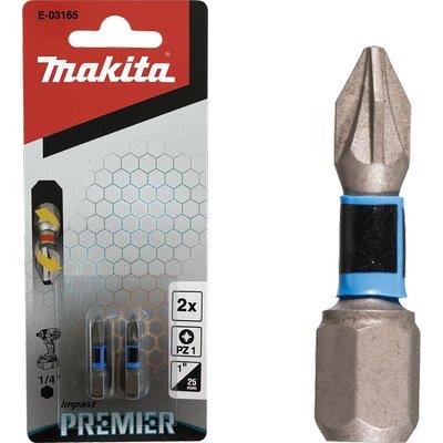 INSERTO CROCE POZIDRIV X AVVITATORE IMPULSI MAKITA - PZXMM 1X25 CF=PZ 2