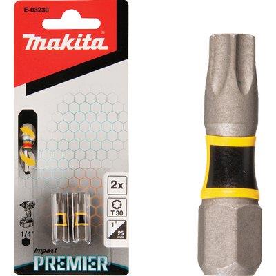 INSERTO TORX X AVVITATORE IMPULSI MAKITA - TXMM 25X25 CF=PZ 2
