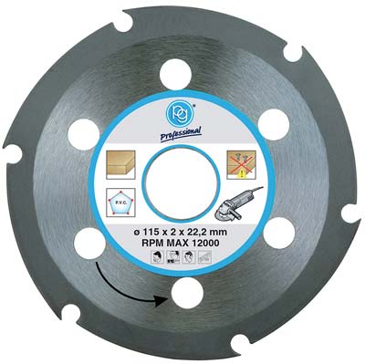 LAMA CIRCOLARE X LEGNO PG - 419.90 MM 115X22,2 DENTI