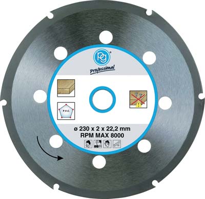 LAMA CIRCOLARE X LEGNO PG - 419.95 MM 230X22,2